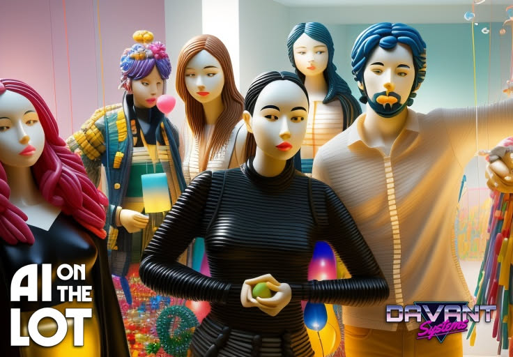 AI photo booth event